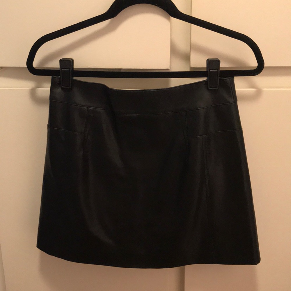 Nasty Gal Faux leather mini skirt